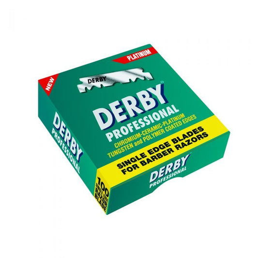 100 single edge razor blades Derby Professional