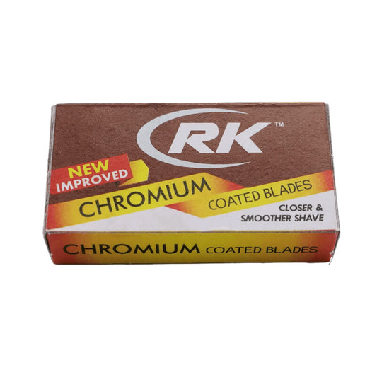 Rk Chromium Double Edge Razor Blades (10 Pk)