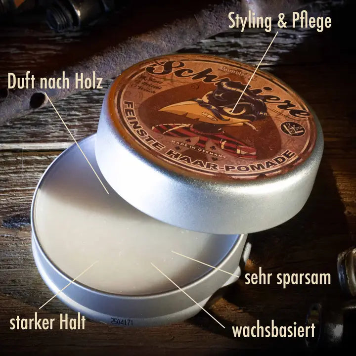 Rumble59 Schmiere Oil-Based Pomade – Hard Poker 140ml