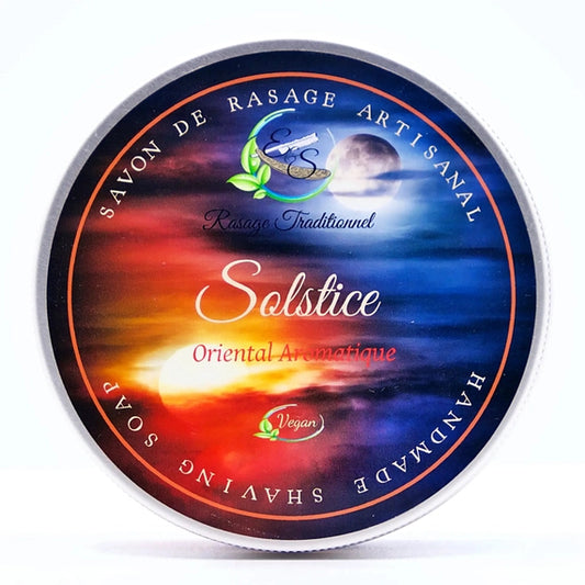 E&S Traditional Vegan Shaving Soap Solstice