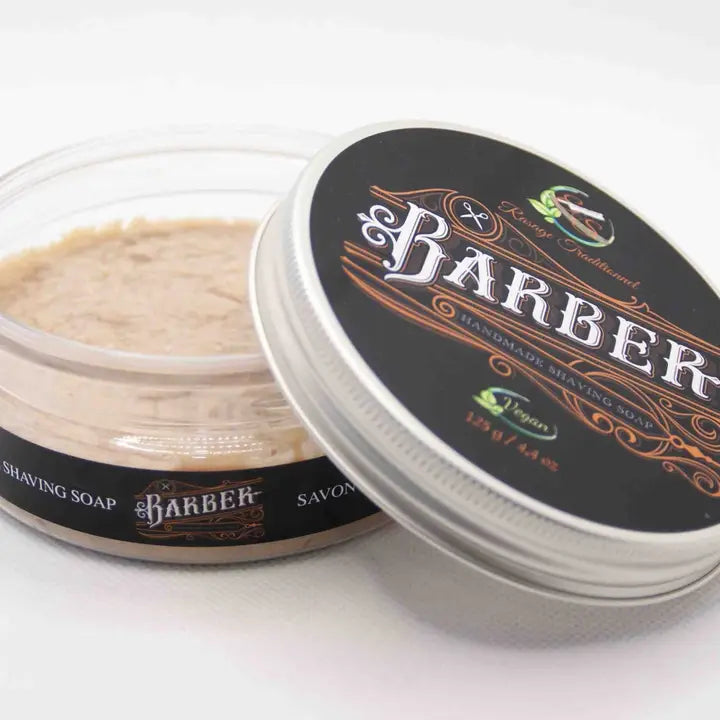 E&S Traditional Vegan Shaving Soap Barber