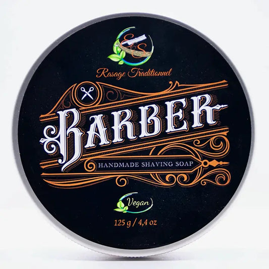 E&S Traditional Vegan Shaving Soap Barber