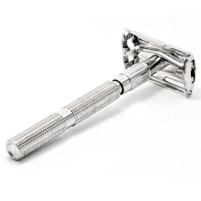 Parker 86R Butterfly Safety Razor – Chrome Finish