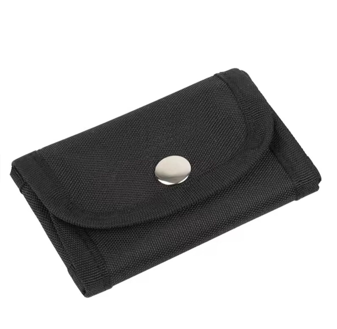 Safety Razor Travel Case with Pouches for Blades In Black