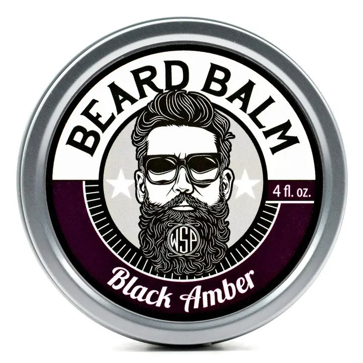 Wet Shaving Products 4oz Beard Balm Black Amber Vanille