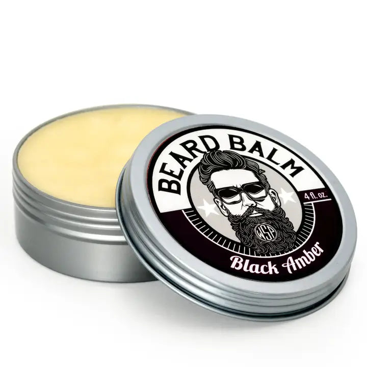 Wet Shaving Products 4oz Beard Balm Black Amber Vanille