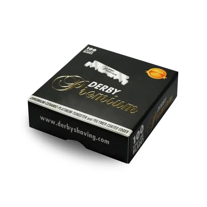 100 single edge razor blades Derby Premium