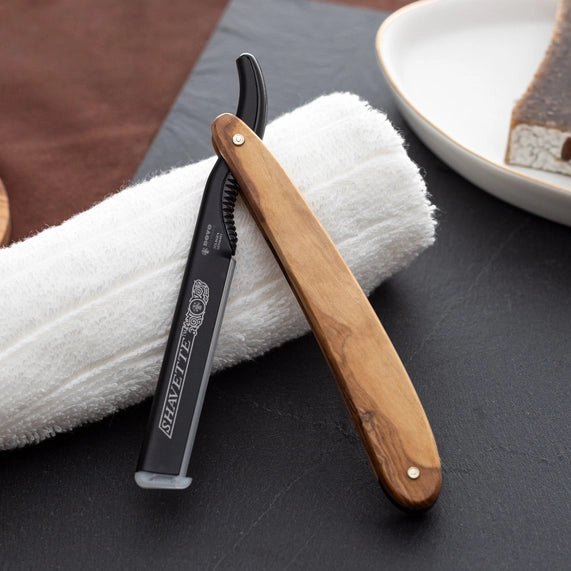 Dovo Shavette Olive Wood 22142022