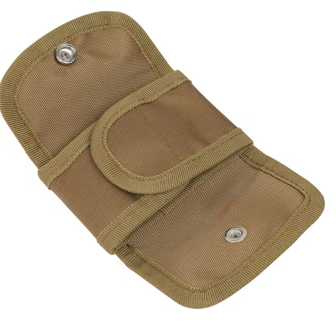 Safety Razor Travel Case with Pouches for Blades In Green