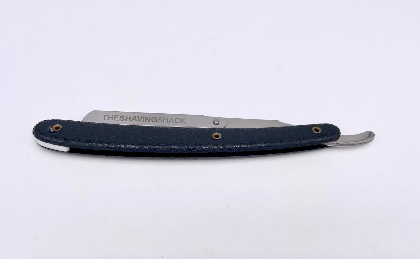 The Shaving Shack Black textured Shavette