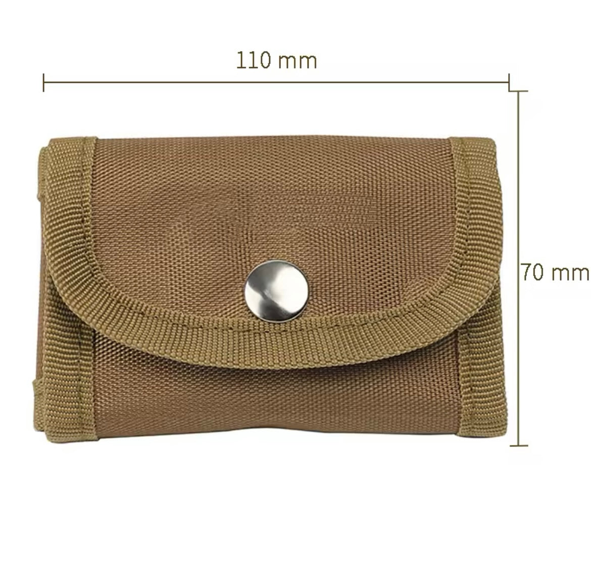 Safety Razor Travel Case with Pouches for Blades In Black