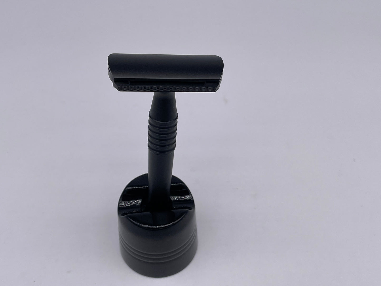 RazoRock Lupo (Wolf) Black Double Edge Safety Razor - Aluminium Black Anodised