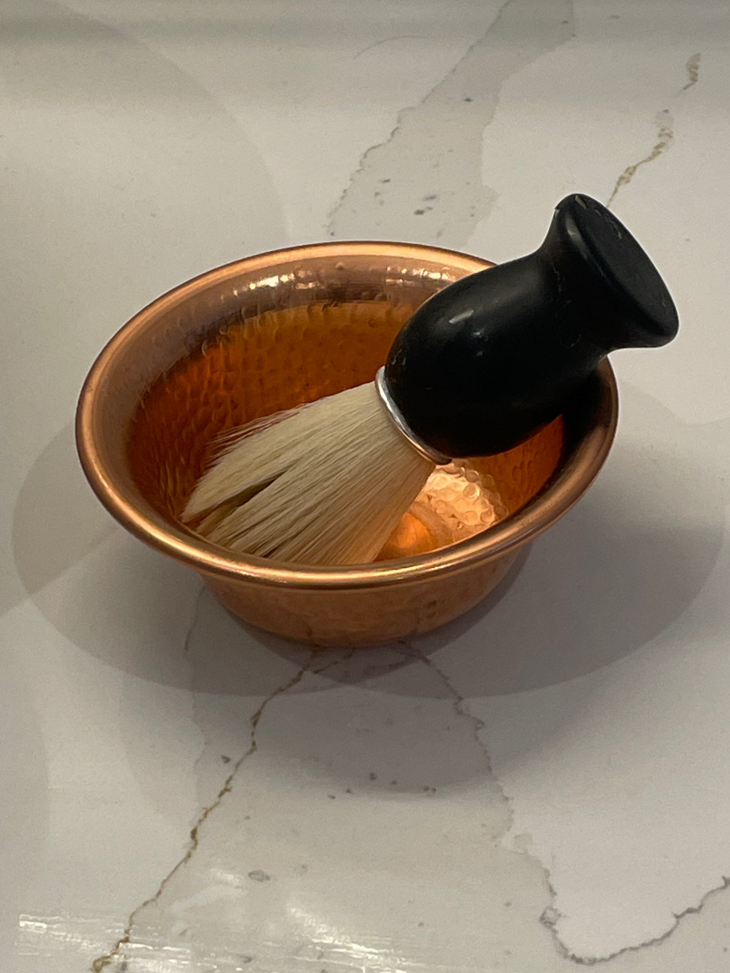 copper shaving bowl hand made Large Size