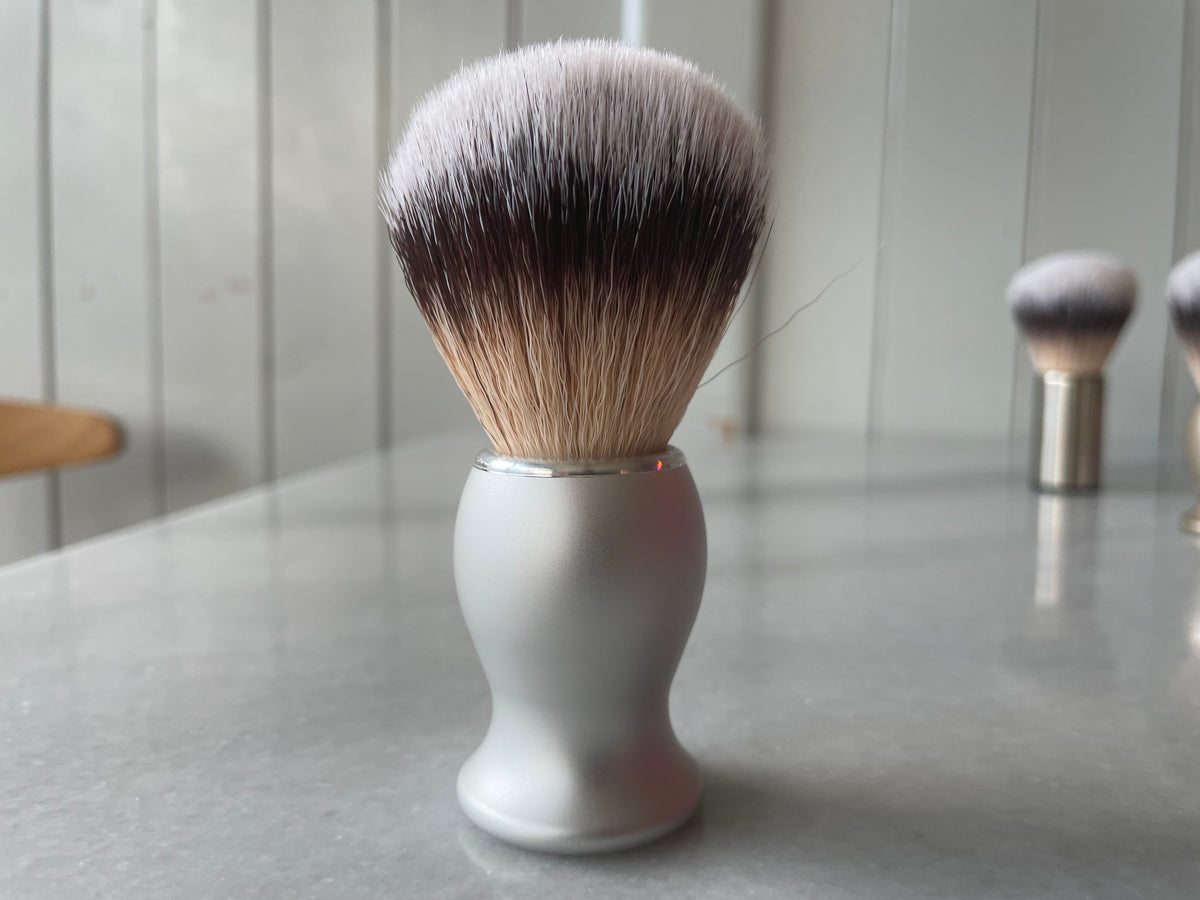 Hill and Drew Silver Crown Synthetic Shaving Brush
