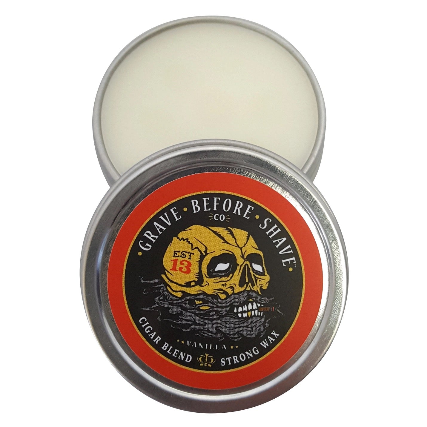 Grave Before Shave Fisticuffs Mustache Wax – 1oz Tin Cigar Blend