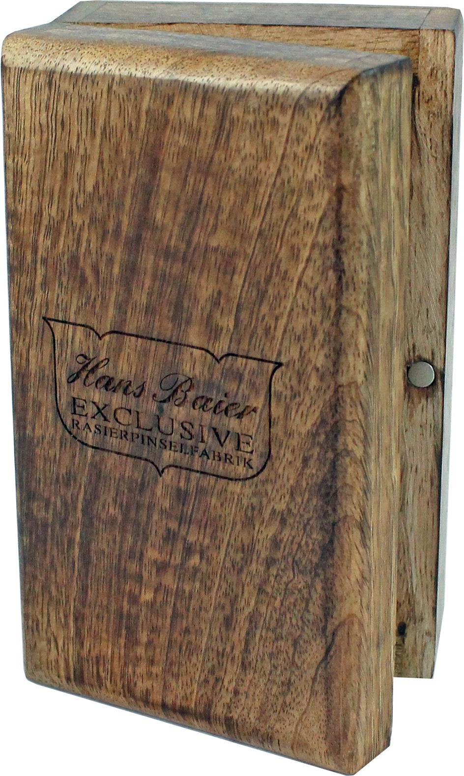 Hans Baier Exklusive Wooden Collector's Box For Shaving Brush