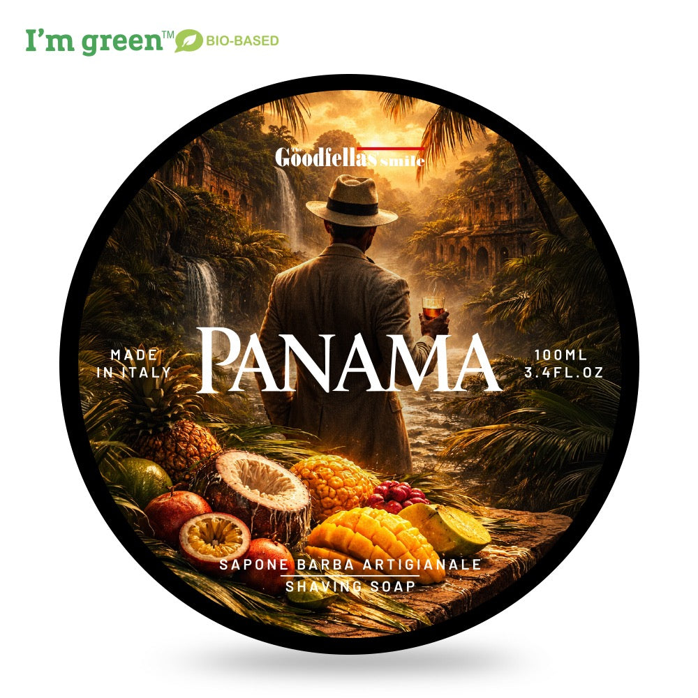 The Goodfellas’ Smile Panama Shaving Soap AJ-1 Formula 100ml