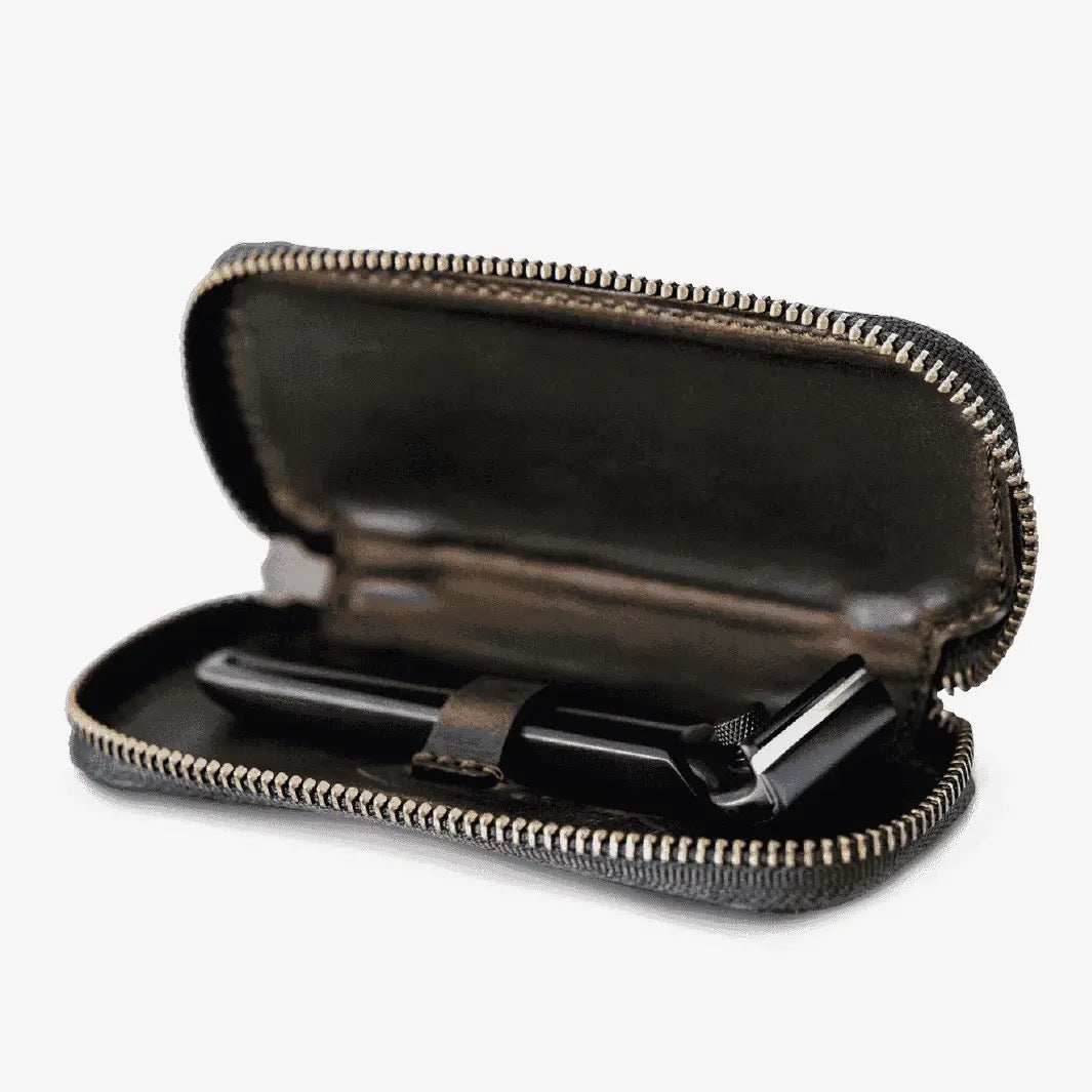 Supply The Single Edge Travel Case - Dark Brown