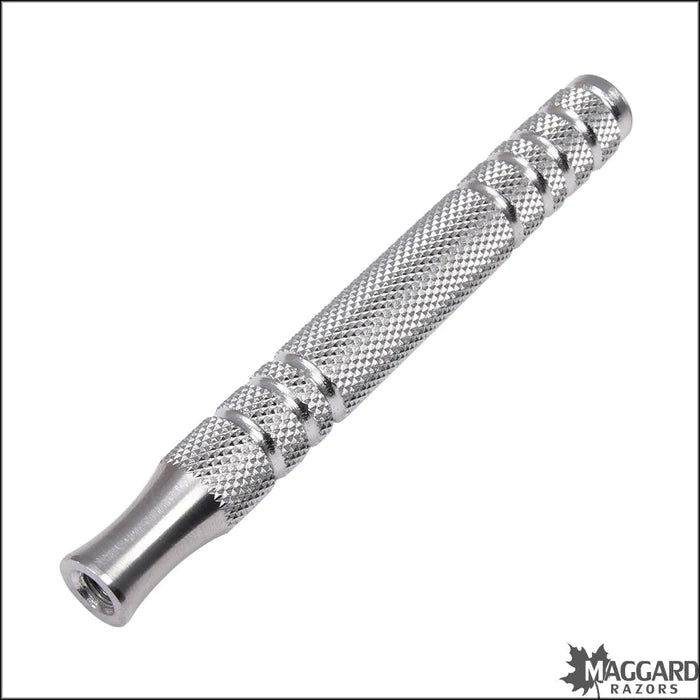 Maggard Razors DE Safety Razor MR7 Stainless Steel, Handle Only