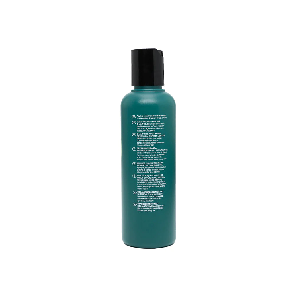 MEN ROCK SICILIAN LIME AND CAFFEINE BEARD WASH