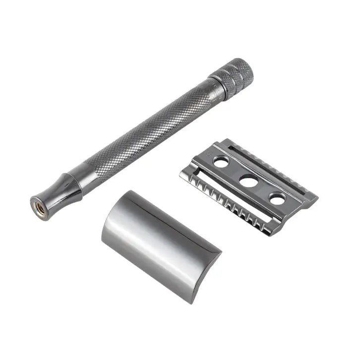 Merkur 23C Double Edge Safety Razor Straight Cut Extra Long Handle