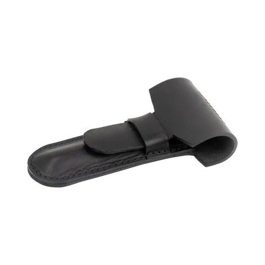 Merkur Leather Case – Premium Cowhide, Black