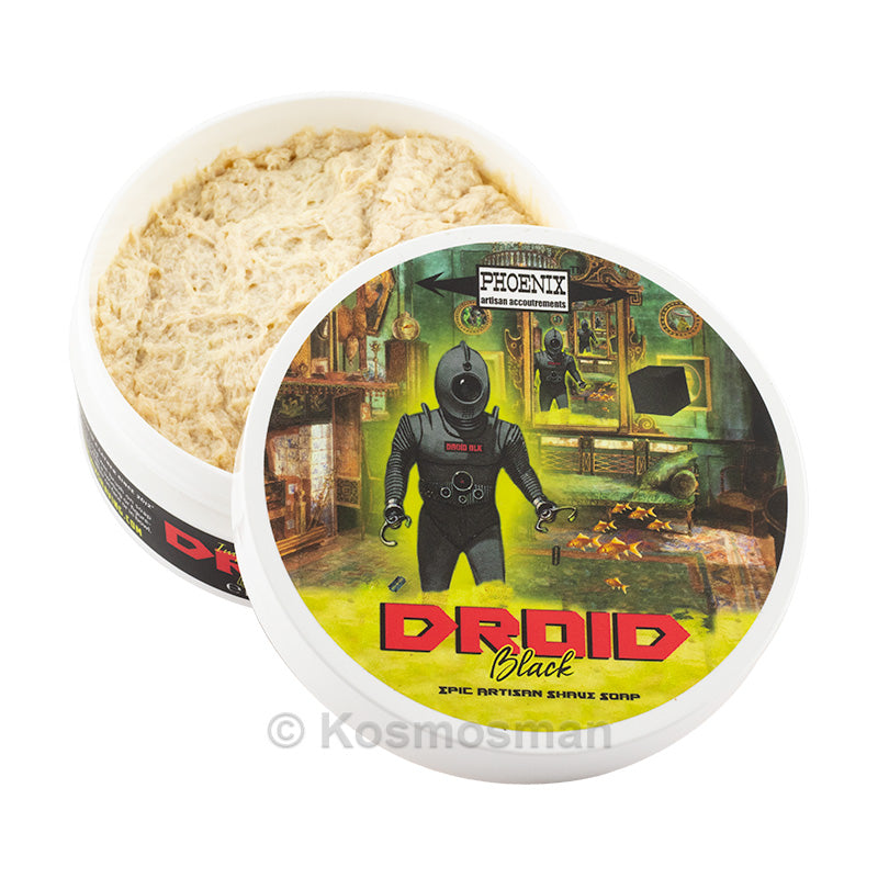 Phoenix Artisan A. Droid Black Shaving Soap Ck-6 Formula 113g