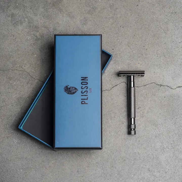 Plisson 1808 Essential Black Steel Safety Razor