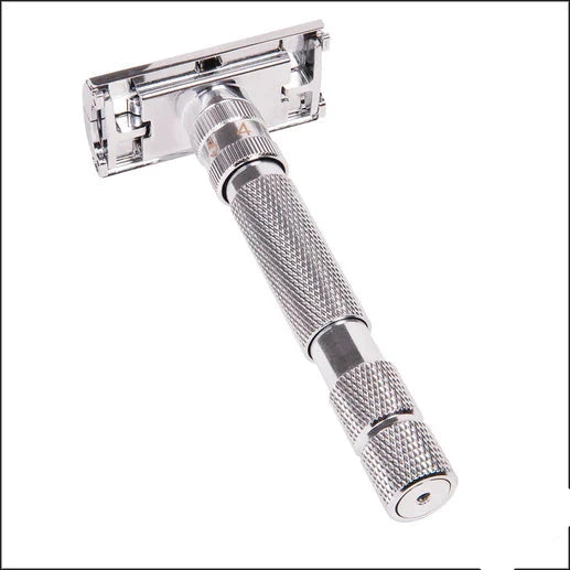 Rockwell Safety Razor T2 White Chrome