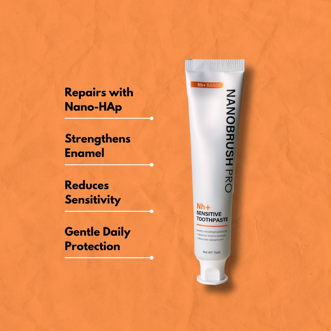 Nh+ Sensitivity Toothpaste – Repair, Protect And Strengthen with Nano-Hydroxyapatite