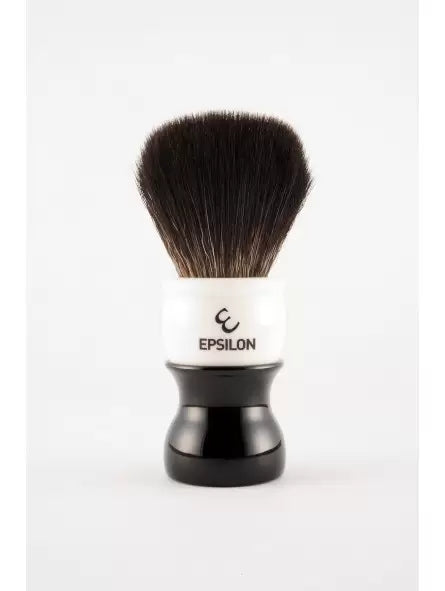 Epsilon Black Fibre Black & White Shaving Brush 52/26mm