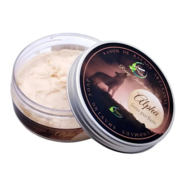 E&S Traditional Alpha Vegan Shaving Soap