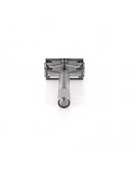 Epsilon Double Edge Butterfly Safety Razor Gun Metal