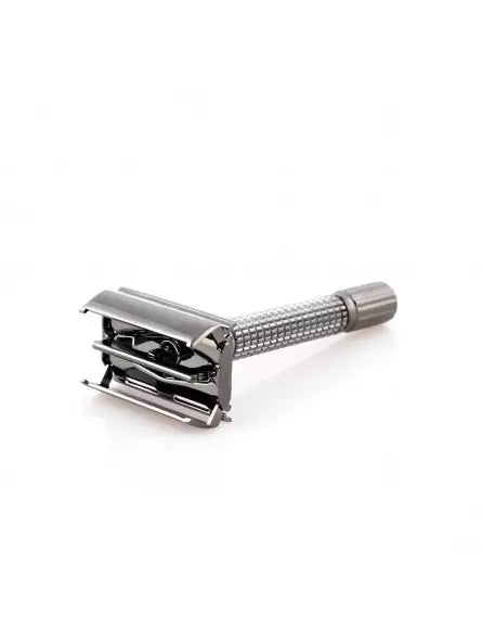 Epsilon Double Edge Butterfly Safety Razor Gun Metal