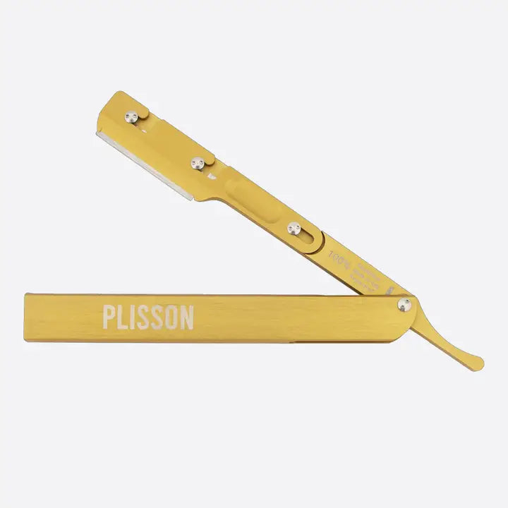 Plisson 1808 Shavette Gold Aluminum