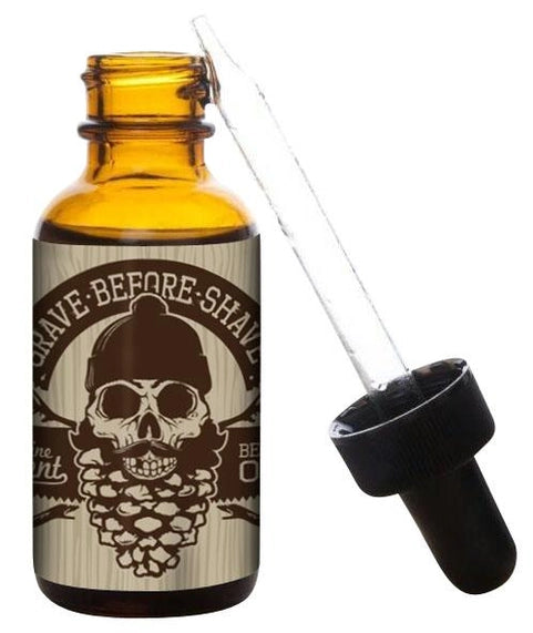 Grave Before Shave Pine Scent Beard Oil 30ml