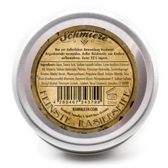 Rumble59 Scum Grease Shaving Soap – 250ml
