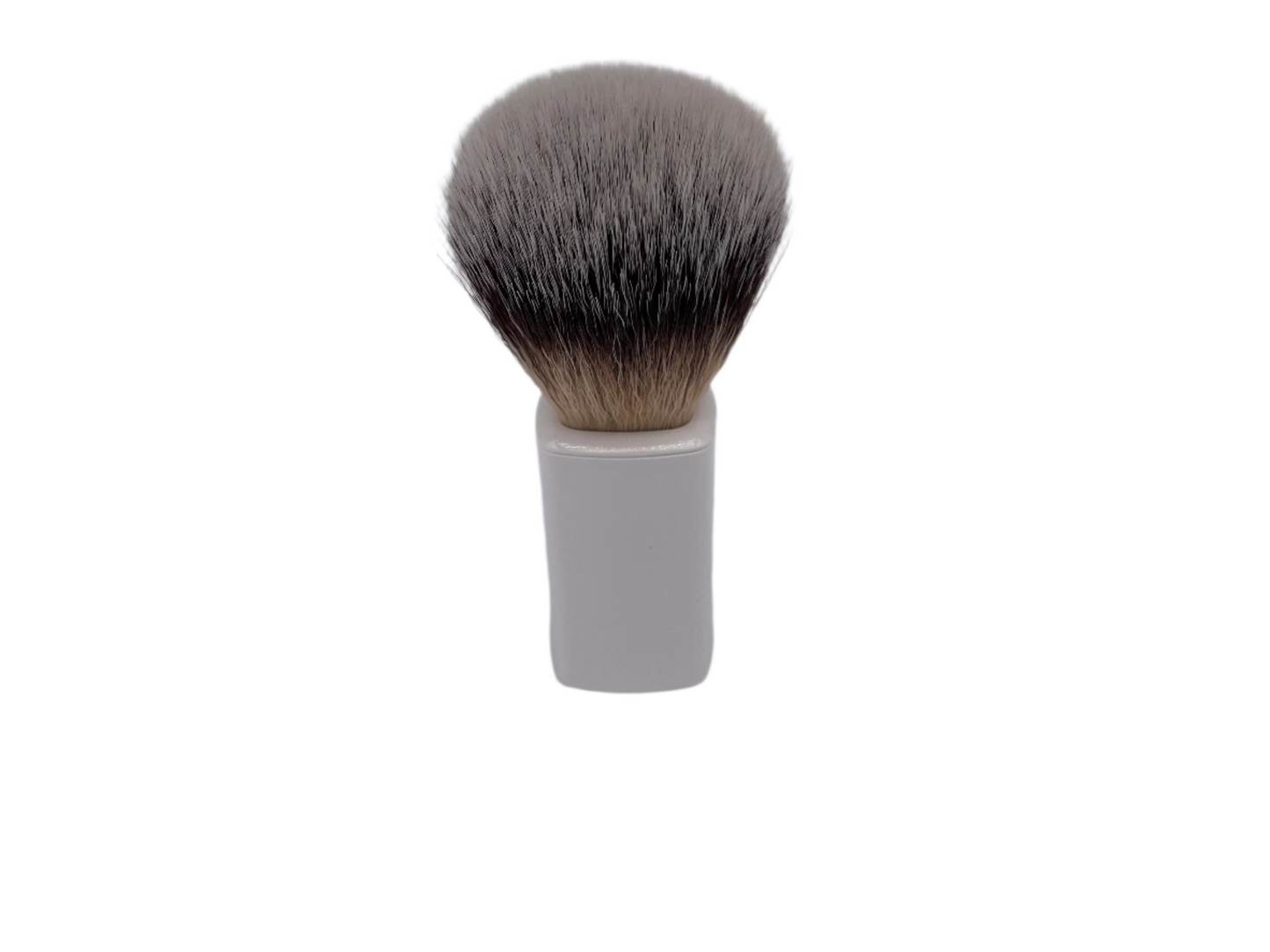 Hill And Drew Luxury Synthetic Silvertip Shaving Brush Modern White