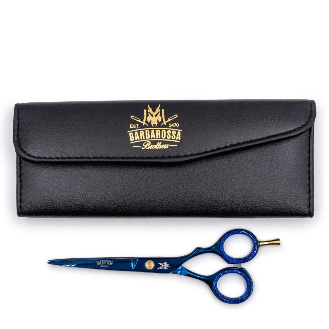 Japanese Steel 6" Cutting Scissors Electric Blue