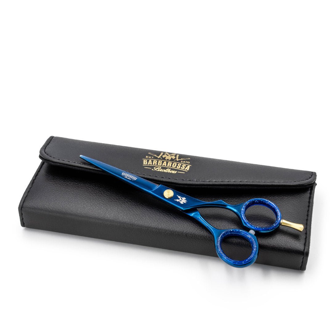 Japanese Steel 6" Cutting Scissors Electric Blue