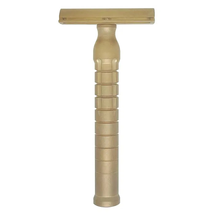 The Goodfellas’ smile safety razor Bayonetta-gold brass