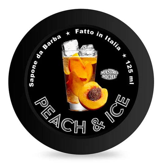 Mastro Miche shaving cream Peach and Ice 125ml