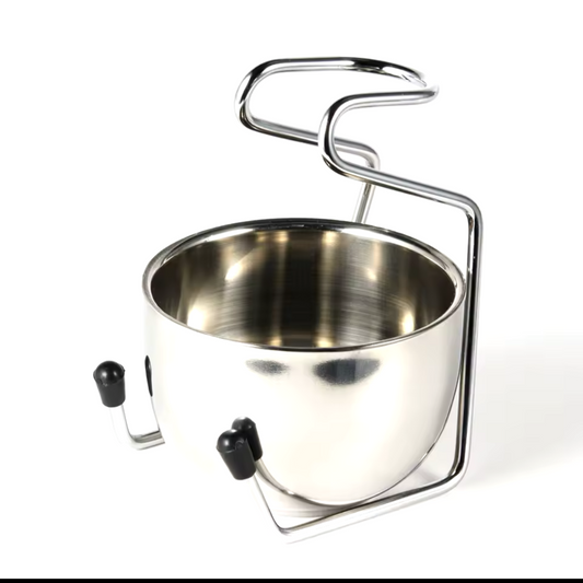 Shaving Brush Stand And Bowl
