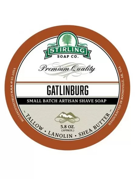 Stirling Soap Co Shaving Soap Gatlinburg 170ml