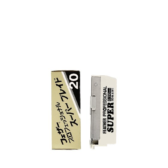 Feather Professional Super PS-20 Blades (20 Blades) - Shaving Time