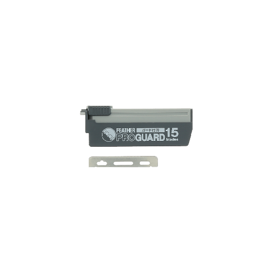 Feather SE Feather Razor Blades Feather Pro-Guard Single Edge Razor Blades (15)