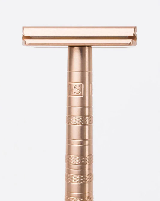 Henson Mild AL13 V2 - Double Edge Safety Razor - Copper - Shaving Time