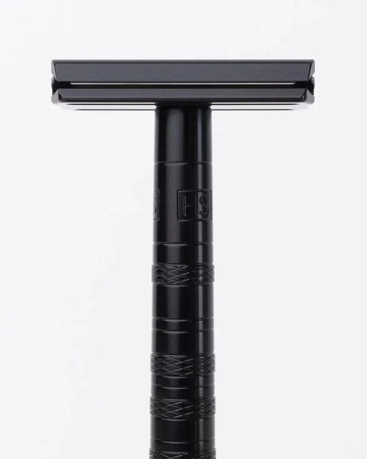 Henson Mild AL13 V2 - Double Edge Safety Razor - Jet Black - Shaving Time