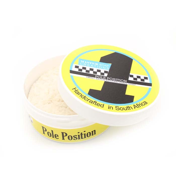Master Soap Creations - Pole Position Shaving Soap 170g ( 6oz) - Shaving Time