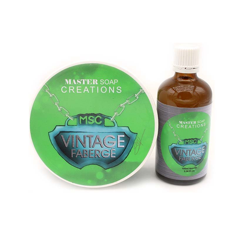 Master Soap Creations - Vintage Faberge Shaving Soap 170g ( 6oz) - Shaving Time